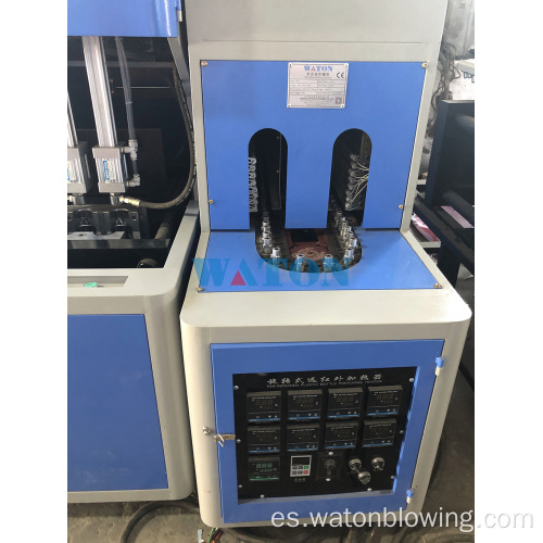 Máquina de moldeo por soplado de PET de 2 litros semiautomática